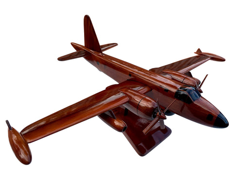 P2V Neptune Mahogany Wood Desktop Airplanes Model