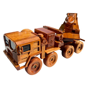 Pershing Missile System Mahogany Wood Desktop Truck combo