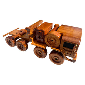 Pershing Missile System Mahogany Wood Desktop Truck combo