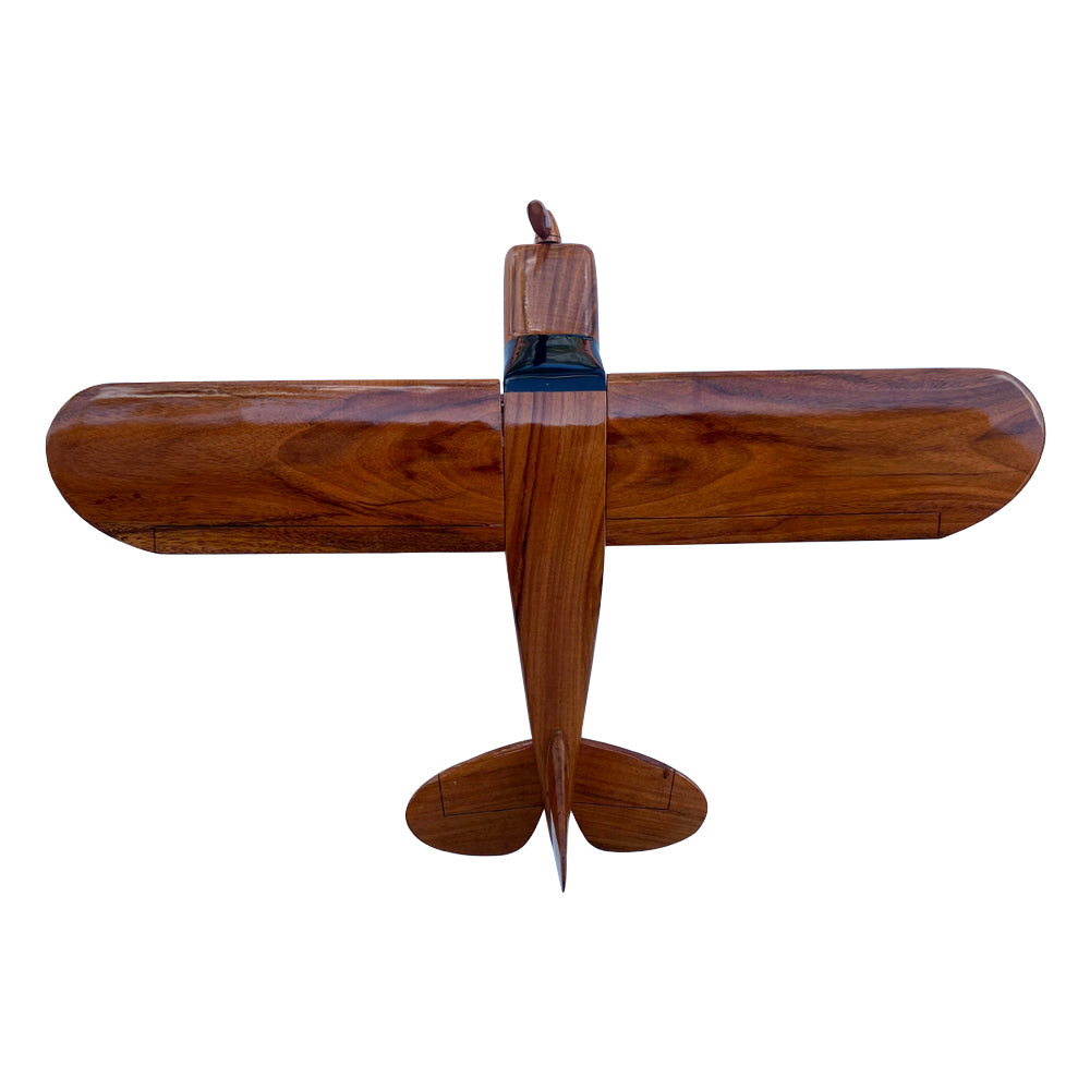 PA22 Piper Tripacer Mahogany Wood Desktop Airplane Model