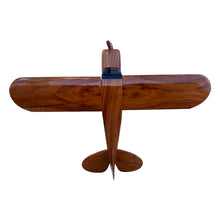 Load image into Gallery viewer, PA22 Piper Tripacer Mahogany Wood Desktop Airplane Model