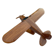 Load image into Gallery viewer, PA22 Piper Tripacer Mahogany Wood Desktop Airplane Model