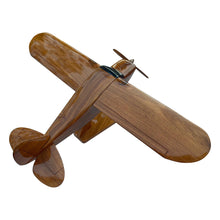 Load image into Gallery viewer, PA22 Piper Tripacer Mahogany Wood Desktop Airplane Model