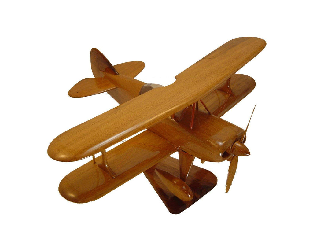 Pitts Christen Eagle Mahogany Wood Desktop Airplane Model