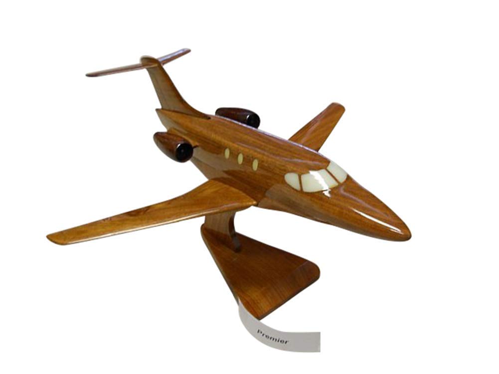 Premier IA Mahogany Wood Desktop Airplane Model