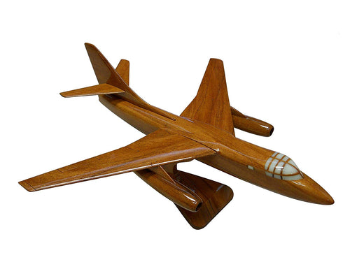 RA3B Skywarrior Mahogany Wood Desktop Airplane Model