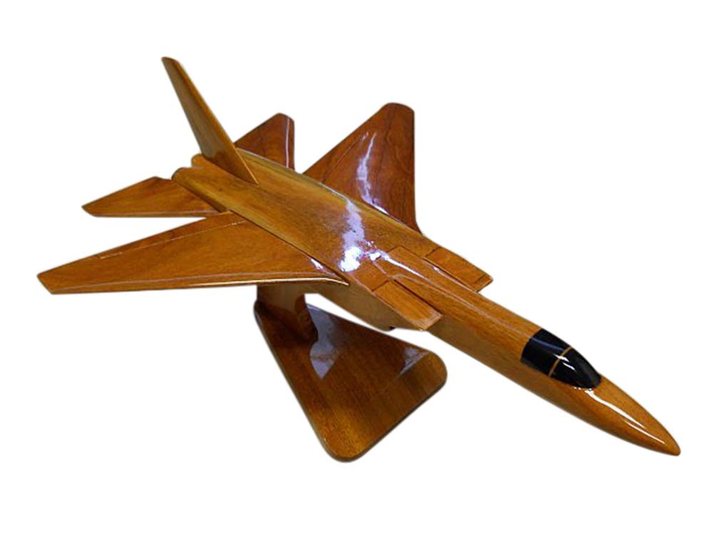 RA5C Vigilante Mahogany Wood Desktop Airplane Model