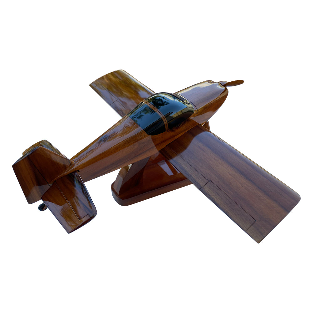 Van's Aircraft RV7 Mahogany Wood Desktop Airplane Model