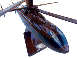 SB1 Defiant  Mahogany Wood Desktop  Helicopters  Model