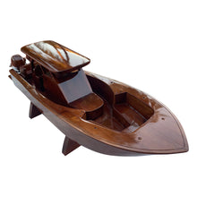 Load image into Gallery viewer, Scout 300 LFT boat  Mahogany Wood Desktop Model