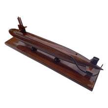 Load image into Gallery viewer, Sturgeon Class Submarine Mahogany Wood Desktop Model