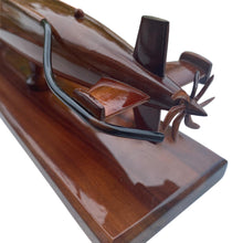 Load image into Gallery viewer, Sturgeon Class Submarine Mahogany Wood Desktop Model