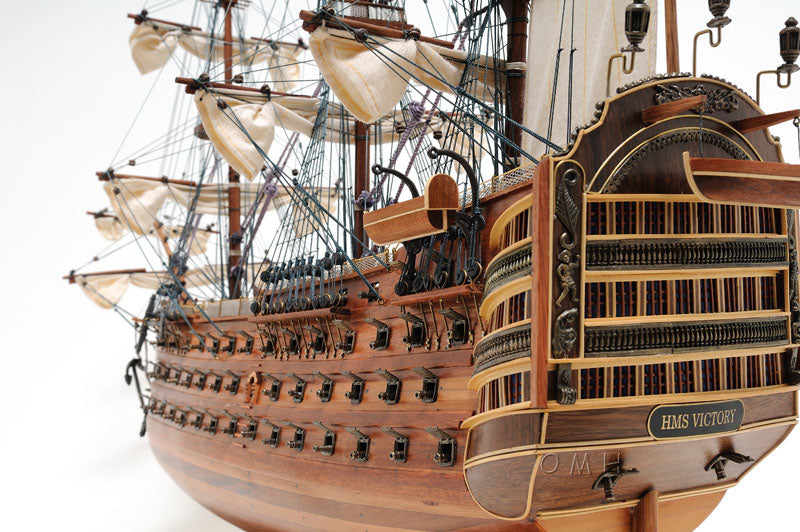 HMS Victory Large With Floor Display Case