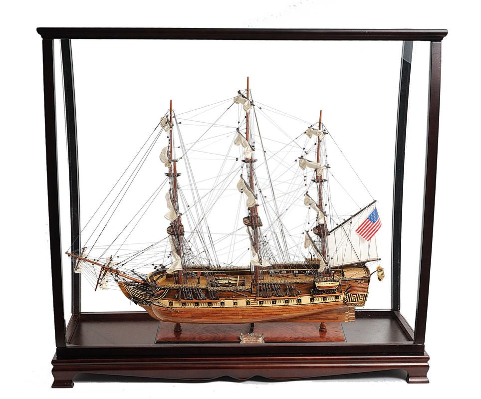 USS Constitution Midsize With Display Case