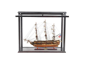 USS Constitution Mid With Display Case Front Open