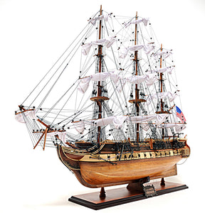 USS Constitution Mid With Display Case Front Open