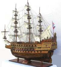 Load image into Gallery viewer, HMS Sovereign of The Seas XL With Display Case No Glass