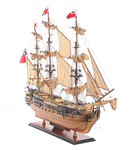 HMS Surprise Large With Table Top Display Case