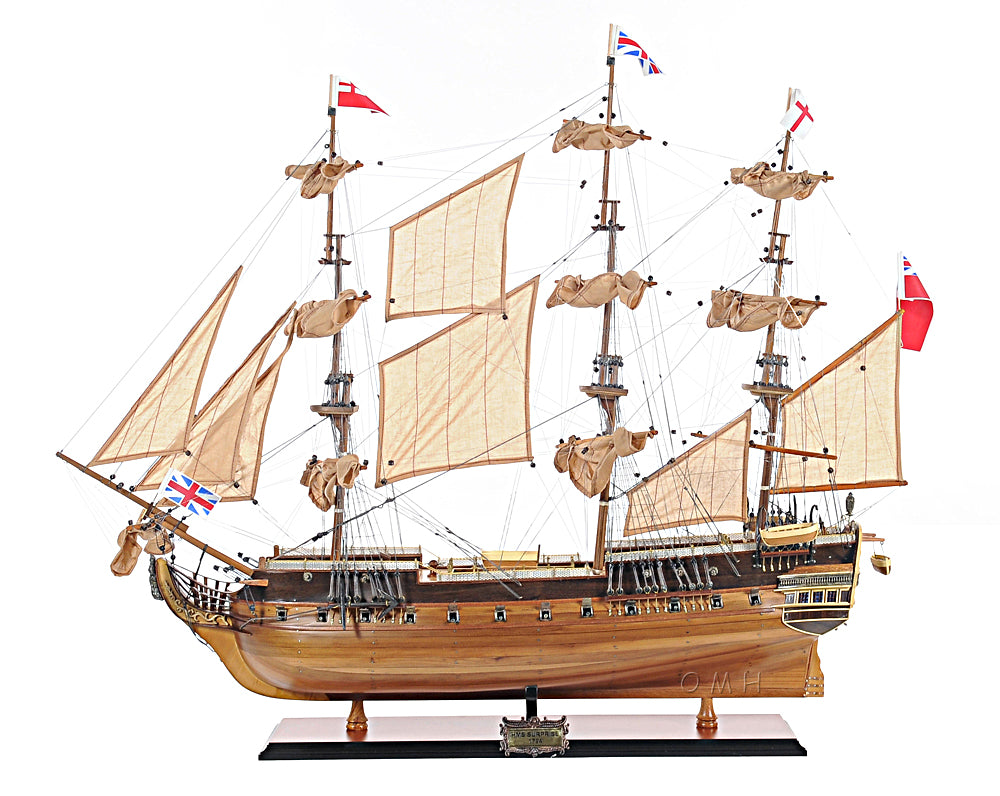 HMS Surprise Large With Floor Display Case