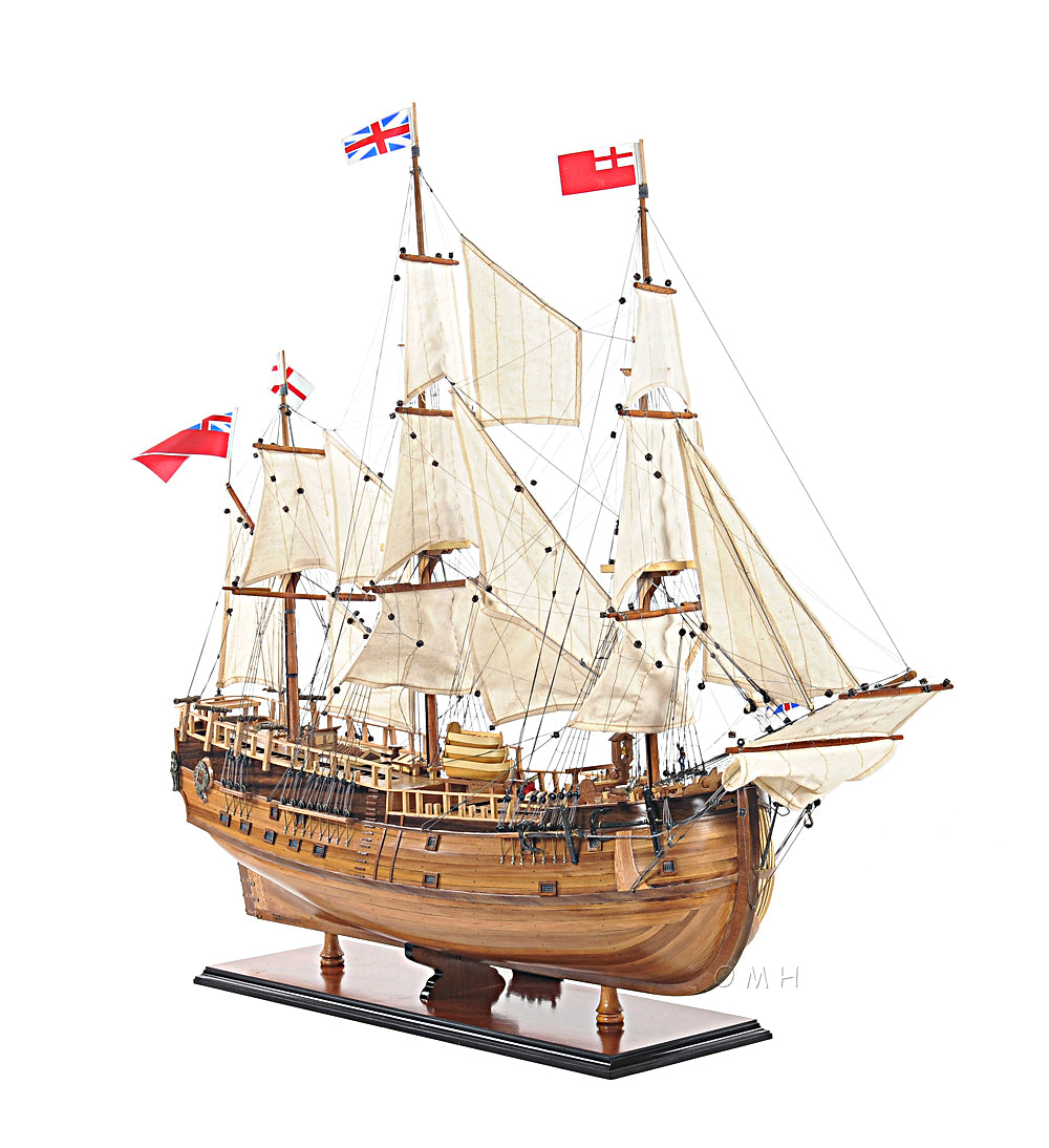 HMS ENDEAVOUR OPEN HULL