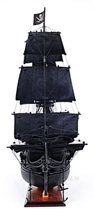 Black Pearl Pirate Ship Large With Floor Display Case