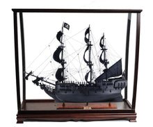 Load image into Gallery viewer, Black Pearl Pirate Ship Midsize With Display Case