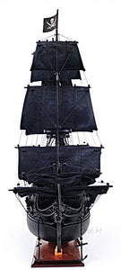 Black Pearl Pirate Ship Midsize With Display Case