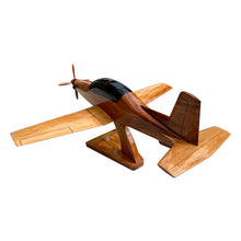 Load image into Gallery viewer, T6 Texan II Mahogany Wood Desktop Airplane Model