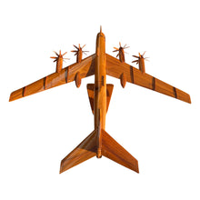 Load image into Gallery viewer, TU95 Tupolev Mahogany Wood Desktop Airplane Model