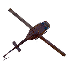 Load image into Gallery viewer, UH1 Huey Mahogany Wood Desktop Helicopter Model