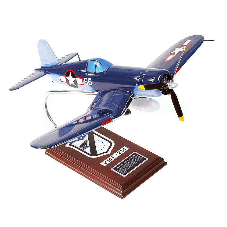 Vought F4U-1A Pappy Boyington Painted Aviation Model Custom Made for you