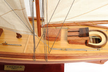 Load image into Gallery viewer, America Cup Racing Yacht Fully Assembled Model