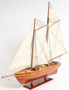 America Cup Racing Yacht Fully Assembled Model
