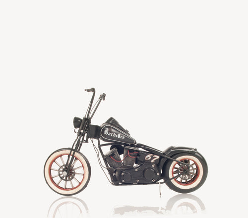 Hardcore 67 Chopper Motorcycle Metal Handmade