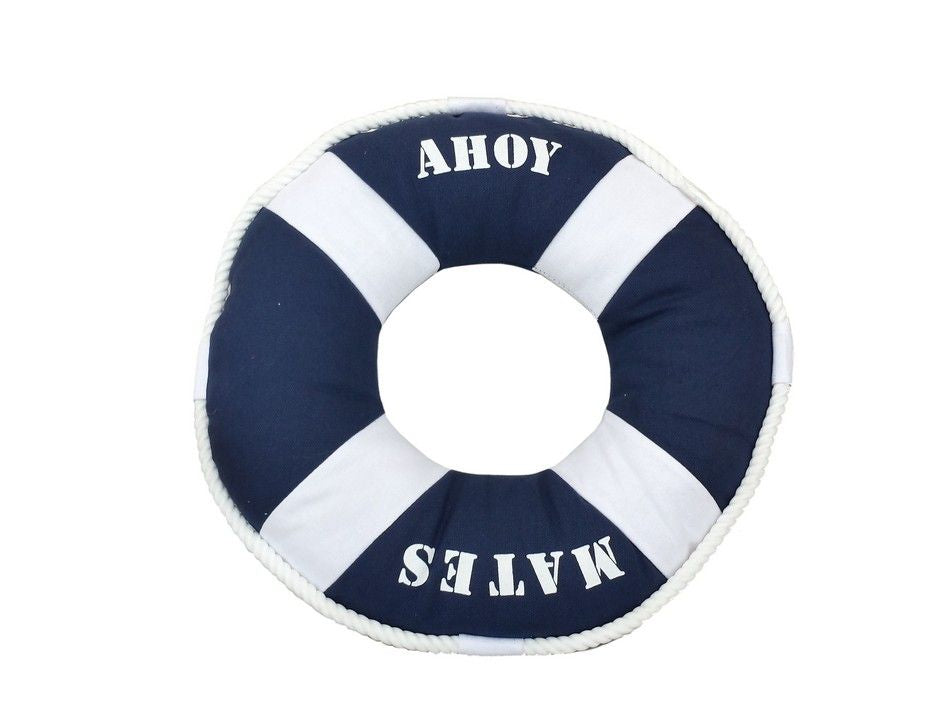 Blue Ahoy Mates Pillow 14