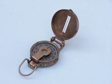 Load image into Gallery viewer, Antique Brass Military Compass 4&#39;&#39;