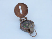 Load image into Gallery viewer, Antique Brass Military Compass 4&#39;&#39;