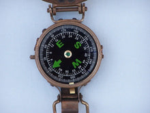 Load image into Gallery viewer, Antique Brass Military Compass 4&#39;&#39;