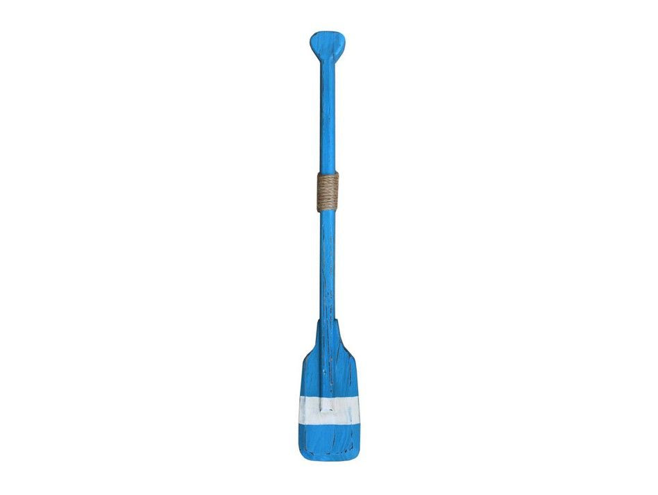 Wooden Barton Decorative Squared Rowing Boat Oar w/ Hooks 24