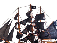 Load image into Gallery viewer, Wooden Black Pearl Black Sails Limited Model Pirate Ship 15&quot;