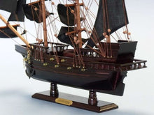 Load image into Gallery viewer, Wooden Blackbeard&#39;s Queen Anne&#39;s Revenge Model Pirate Ship 20&quot;&quot;