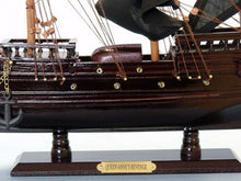 Load image into Gallery viewer, Wooden Blackbeard&#39;s Queen Anne&#39;s Revenge Model Pirate Ship 20&quot;&quot;