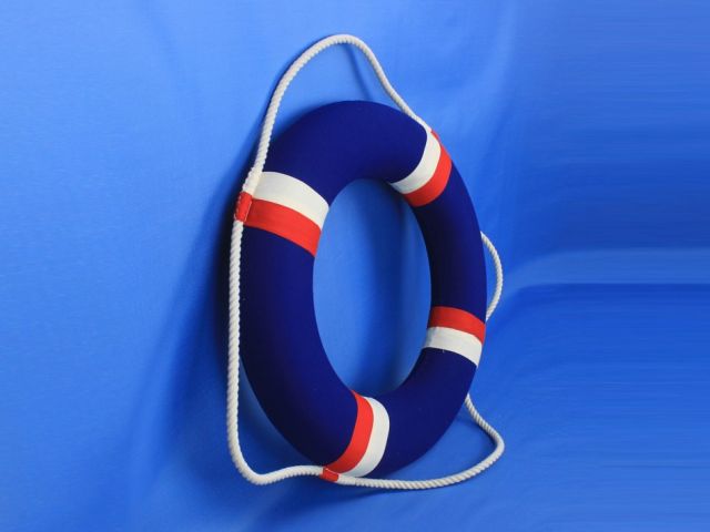 Blue Jacket Decorative Lifering 20""