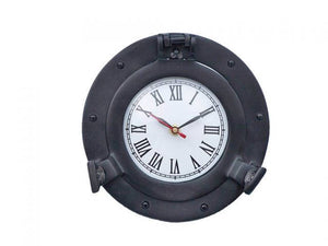Oil Rubbed Bronze Deluxe Class Porthole Clock