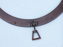 Load image into Gallery viewer, Bronze Deluxe Class Decorative Ship Porthole Mirror 17&quot;&quot;