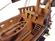Load image into Gallery viewer, Wooden Caribbean Pirate Black Sails Limited Model Pirate Ship 15&quot;