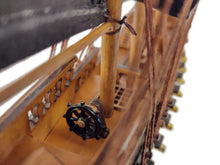 Load image into Gallery viewer, Wooden Caribbean Pirate Black Sails Limited Model Pirate Ship 15&quot;