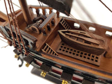 Load image into Gallery viewer, Wooden Caribbean Pirate Black Sails Limited Model Pirate Ship 15&quot;
