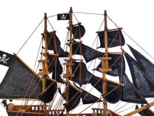 Load image into Gallery viewer, Wooden Caribbean Pirate Black Sails Limited Model Pirate Ship 15&quot;