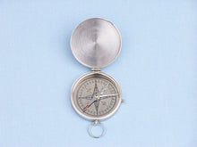 Load image into Gallery viewer, Chrome Gentlemen Compass 4&quot; with Black Rosewood Box